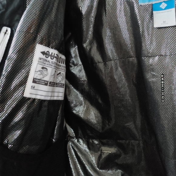 Kids Columbia Titanium Charcoal Grey & Black Ski Jacket ~ Size M (10-12) - Picture 14 of 16